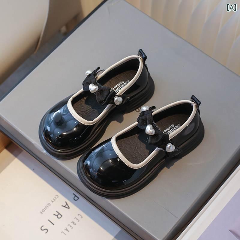 ベビー キッズ シューズ レザー 靴 フォーマル エレガント セレモニー 英国風 女の子 革靴 スタイリッシュ プリンセス 子供 ソフトソール 8,903円