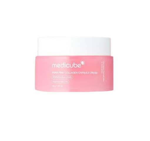 PDRNピンクコラーゲンカプセルクリーム55g PDRN原液カプセル 高濃縮水分光クリーム 韓国コスメ