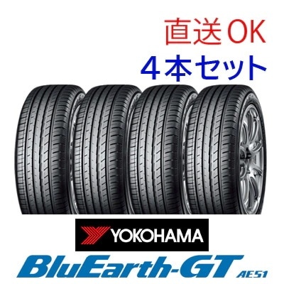 25年製 BluEarth-GT AE51 225/55R17 101W XL 夏タイヤ 操縦安定性 低燃費 ウェット性能 4本セット [営業日午前着金で当日出荷][取付け店へ直送OK]