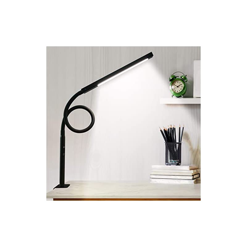 デスクライト 9W LED目に優しい 電気スタンド 調光&調色 自然光 視力ケア 省エネ 学習机 テ