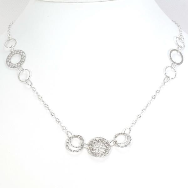 K18 18金 WG ホワイトゴールド ネックレス 総重量約6.0g 約80cm ジュエリー 中古 56,320円