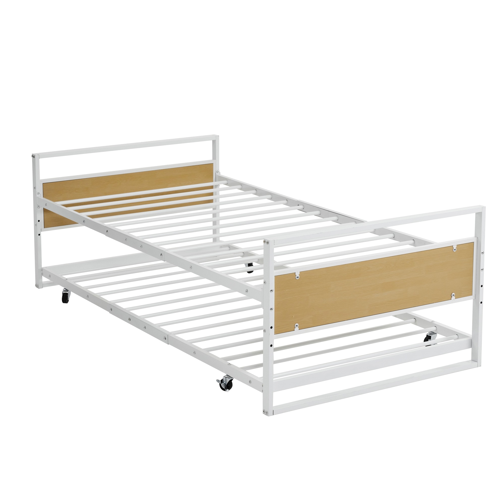 【2点購入で150OFF】【新品】 ホワイト　親子ベッド 二段ベッド 多段ベッド シングル 北欧風 おしゃれ 子供部屋 新作