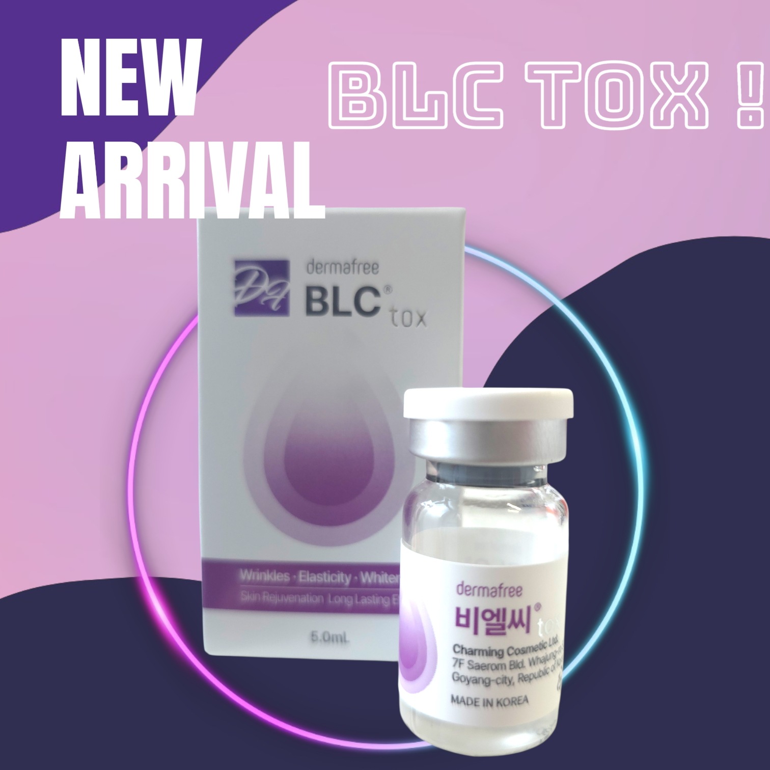 dermafree BLC TOX ampoule 1ea, 弾力増強, アンチエイジング