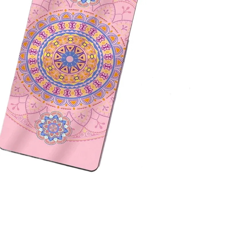 両面 滑り止め ネットレッド レディース おそろい プリント ヨガマット 踊り ショック吸収 防音 フィットネスマット マット