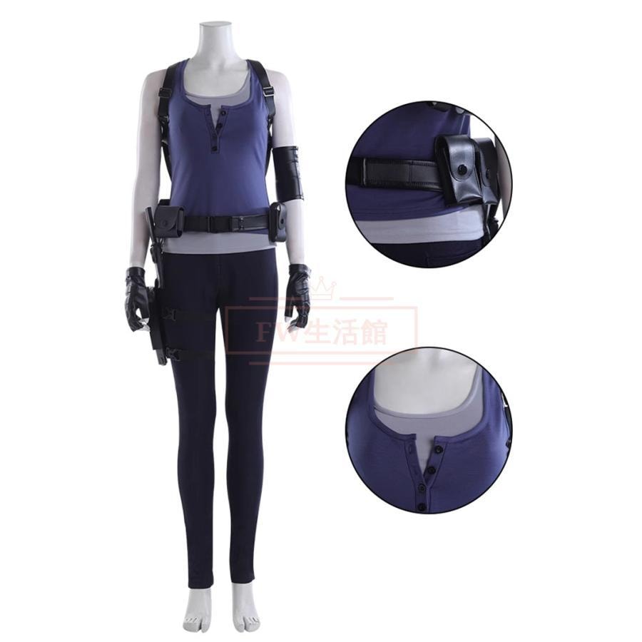 【新品開催 即納】バイオハザード 3 ジル・バレンタイン コスプレ衣装 コスチューム 演出服 アニメ ゲーム ハロウィン cosplay 変装