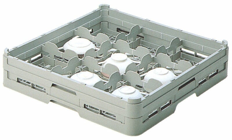 本間冬治工業 弁慶ラック フルサイズ ブイヨンカップラック 9仕切り 9-95