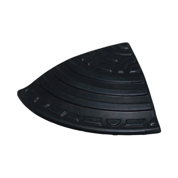 （まとめ）アイリスオーヤマ ゴム製段差プレートコーナー 9cm GDP-95C5セット