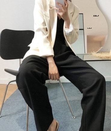 ゆったりロングパンツ ボトム 爽やか カジュアル パンツ ワイドパンツ ロング丈 ワイド かわいい 可愛い きれいめ シンプル カジュアル 上品 おしゃれ かっこいい 可愛い