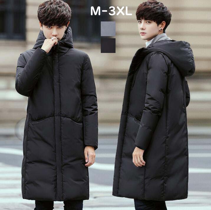 防寒服 無地 ロングコート 中綿コート メンズ ダウンコート カジュアル 大きいサイズ 通勤 通学 ビジネスコート ダウンジャケット メンズコート フード付き アウター 綿入りコート 防寒着 保温 防