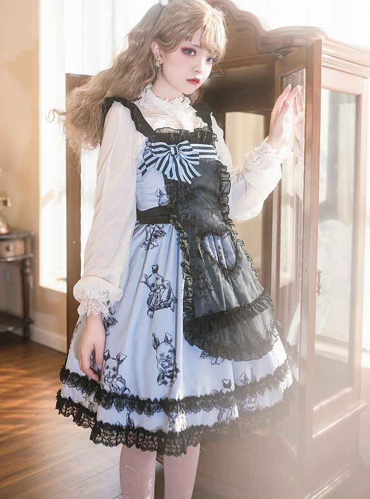 【新作登場 最安値!】120ロリータ ドレスワンピース　 ゴスロリ コスプレ メイド服 コスチューム 文化祭 学園祭 衣装 仮装 ハロウィン おすすめ 可愛い 長袖 ドレス　日常　写真　舞台