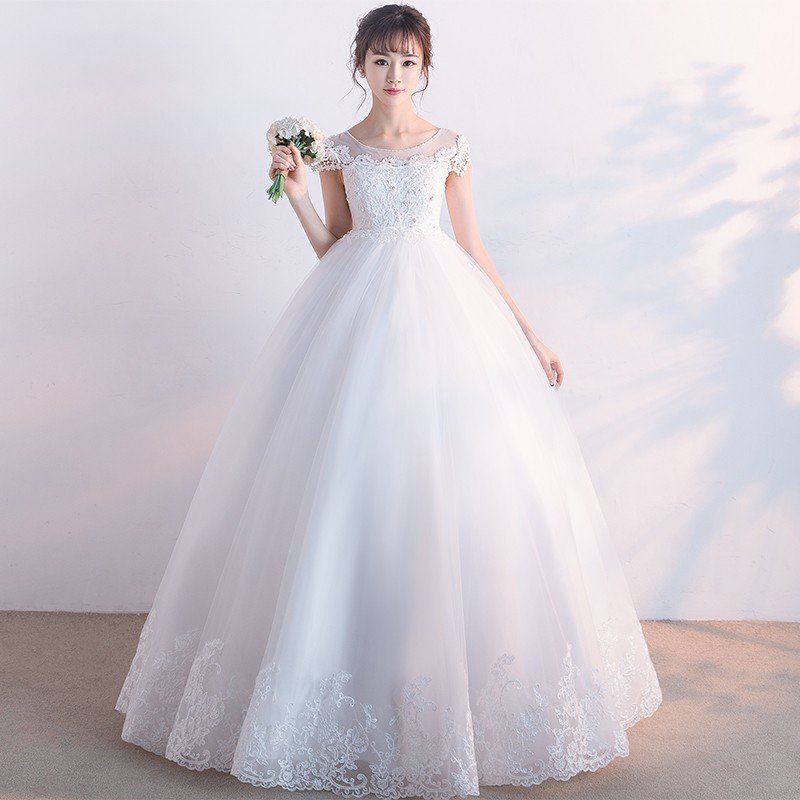 したけど マタニティ ウェディングドレス エンパイ : レディース服