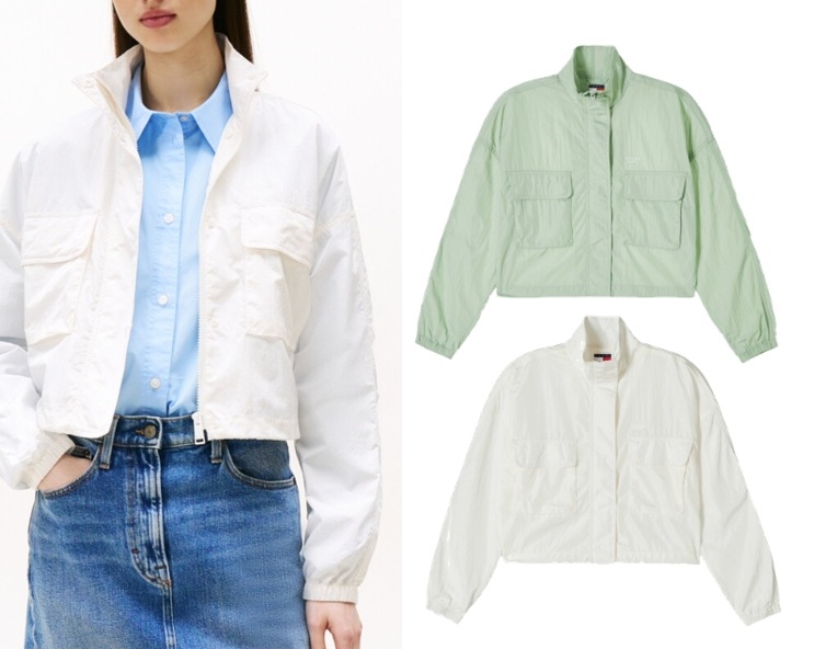 Stand Collar WindBreaker (T32F6WJC14TWT1)