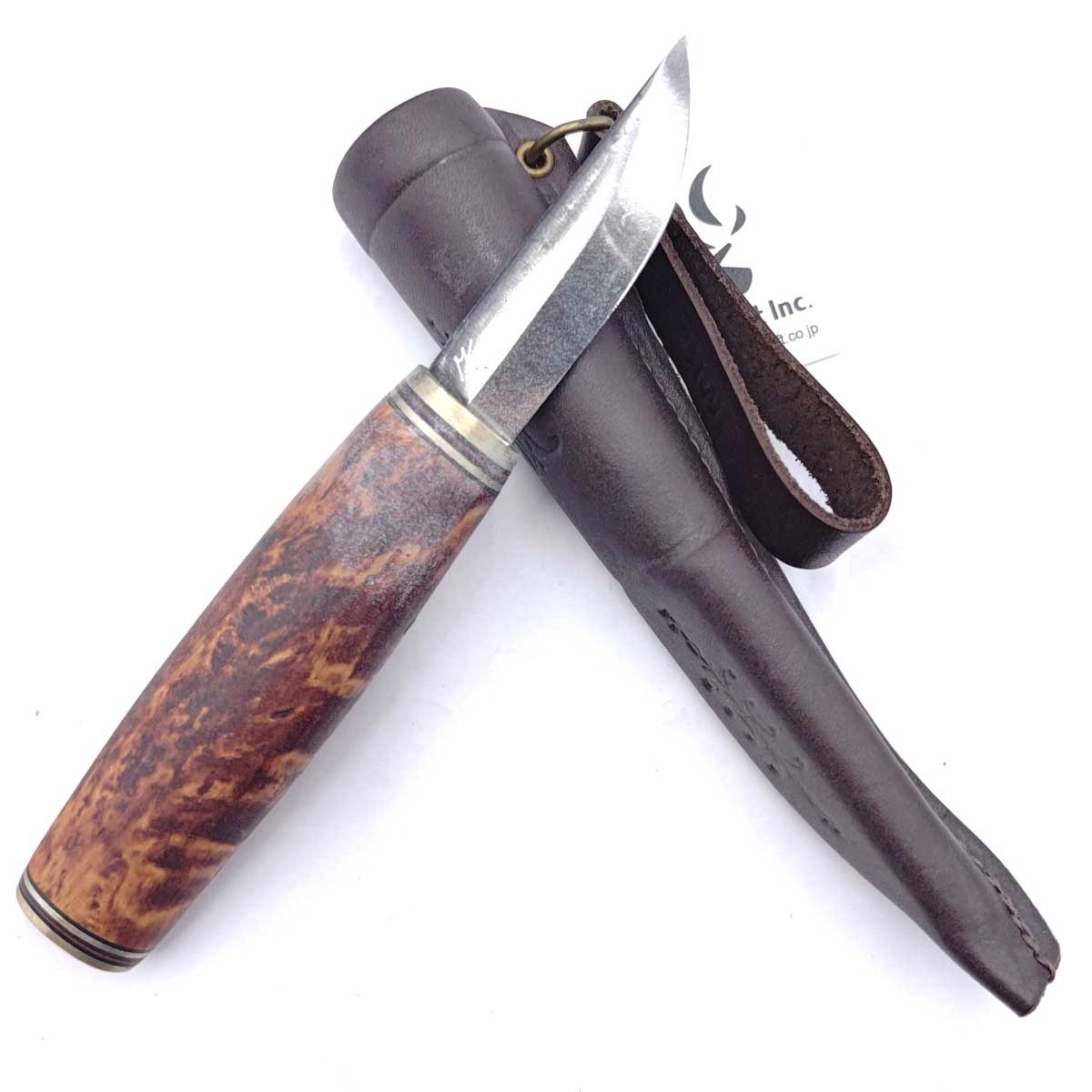 【中古・未使用品】カウハバン プーッコ パヤ ナイフ ブラウン Kauhavan Puukko Paja アウトドア ブッシュクラフト