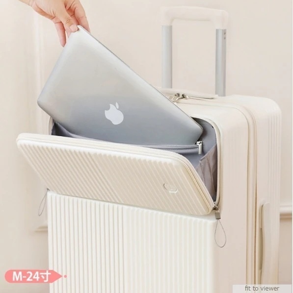 バッグキャリーバッグ超軽量 大容量 静音 修学旅行 機内持ち込み 前開き キャリーケース キャリーケース 多機能 可愛い スーツケース