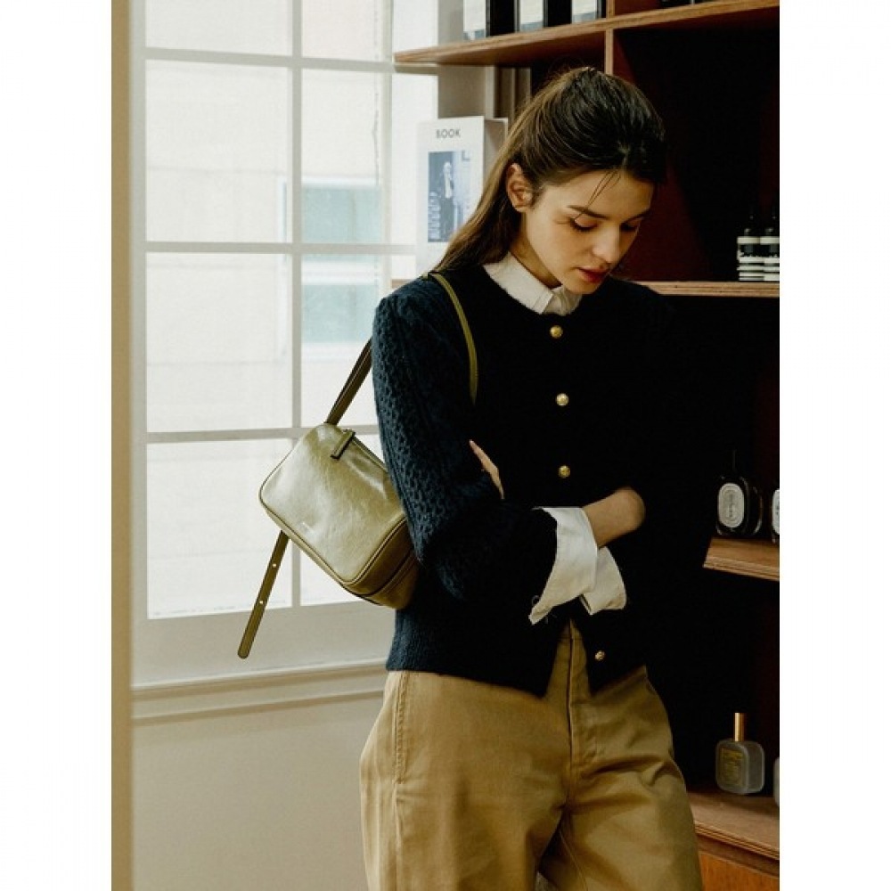 (Monsac) モンサッククレアショルダー&クロスバッグミディアムオリーブ AP15-2315-OL