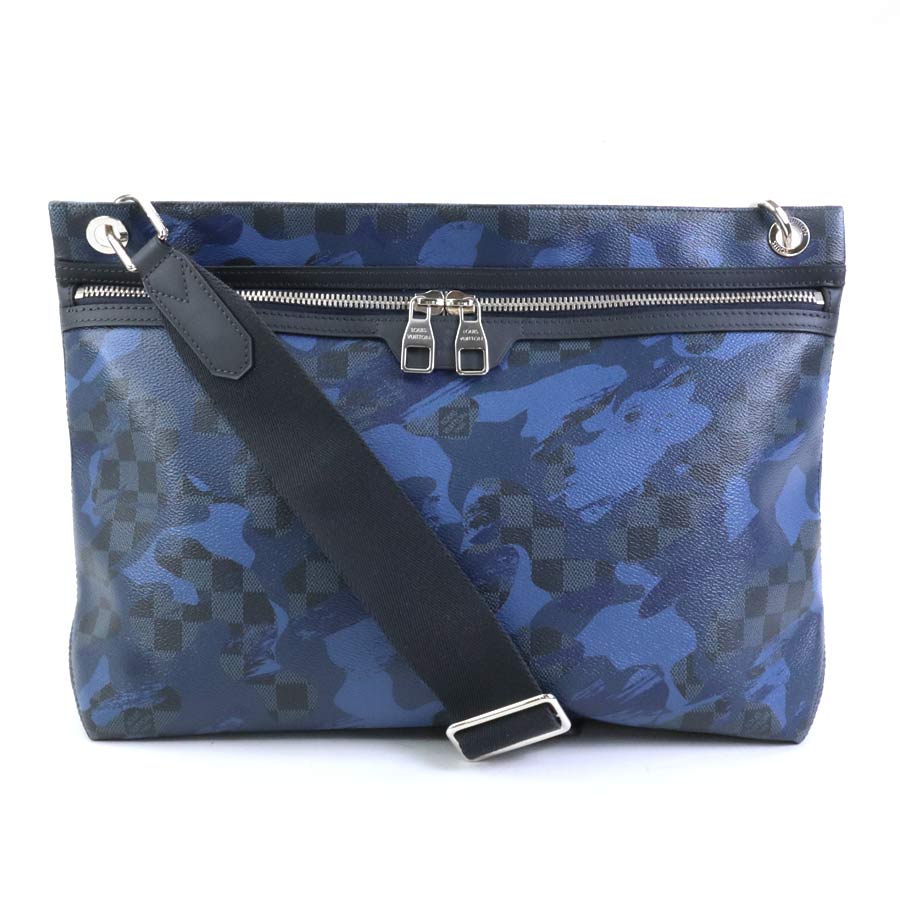ルイ ヴィトン LOUIS VUITTON ショルダーバッグ ダミエコバルト カモフラージュ ハンター/ダミエコバルト コバルトブルー メンズ N41653 99941g