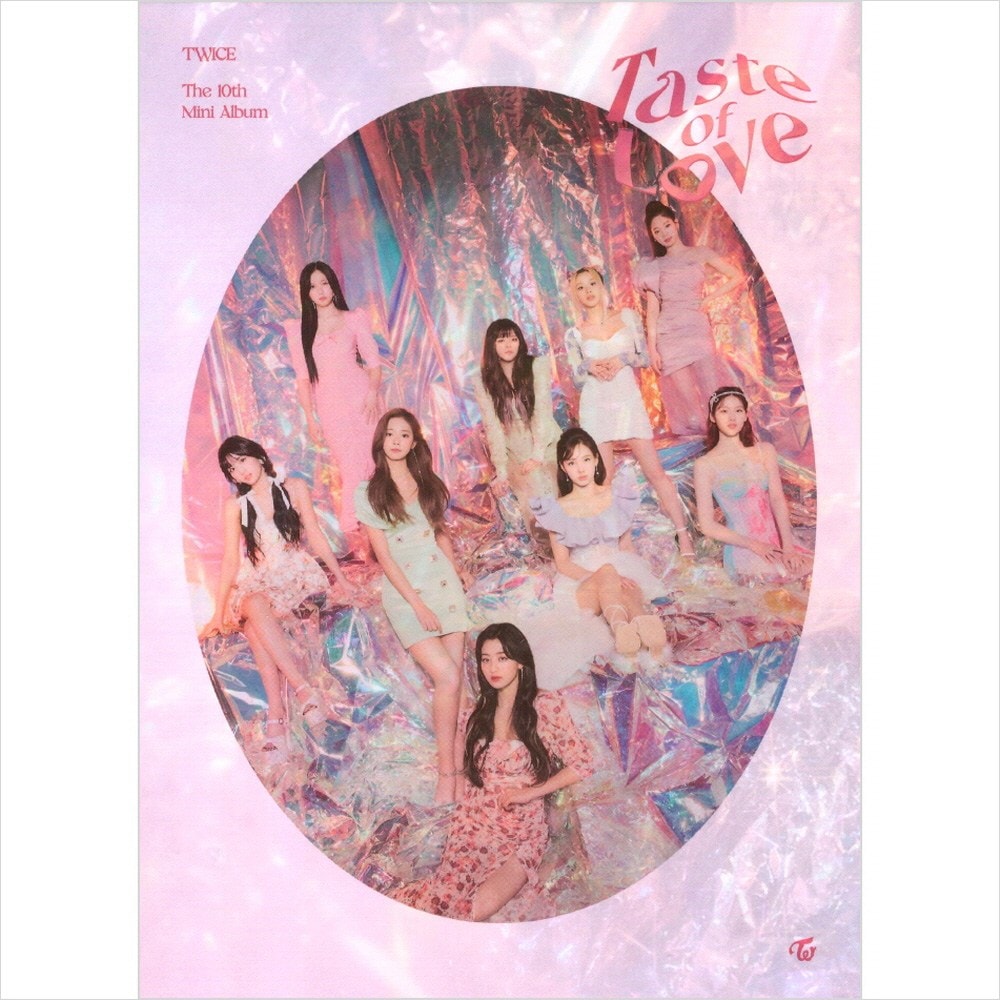 [cou] TWICE - Taste of Loveミニ10集アルバムランダム発送ポスターなし