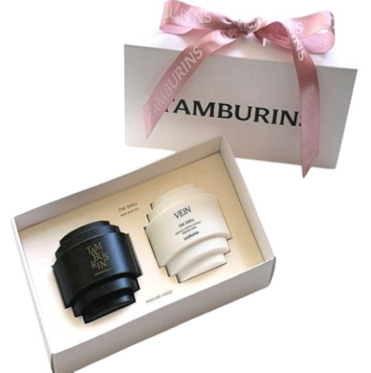 【ギフト包装】パフューム ハンドクリーム ミニデュオ セット カモ15g + ベイン15g / 紙袋を追加購入可能 ジェニークリーム 100%正規品 4,780円