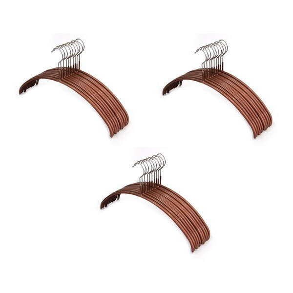 119579 人体ハンガー ブロンズ 30本組