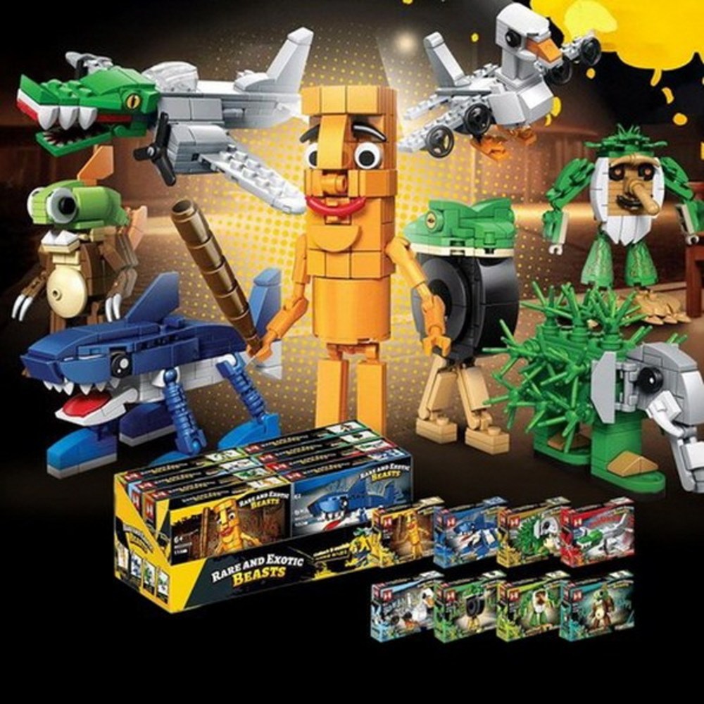 イタリアン ブレインロット ブロック 8点セット ビッグサイズ 大型 6000 イタリアン ブレインロット ブロック