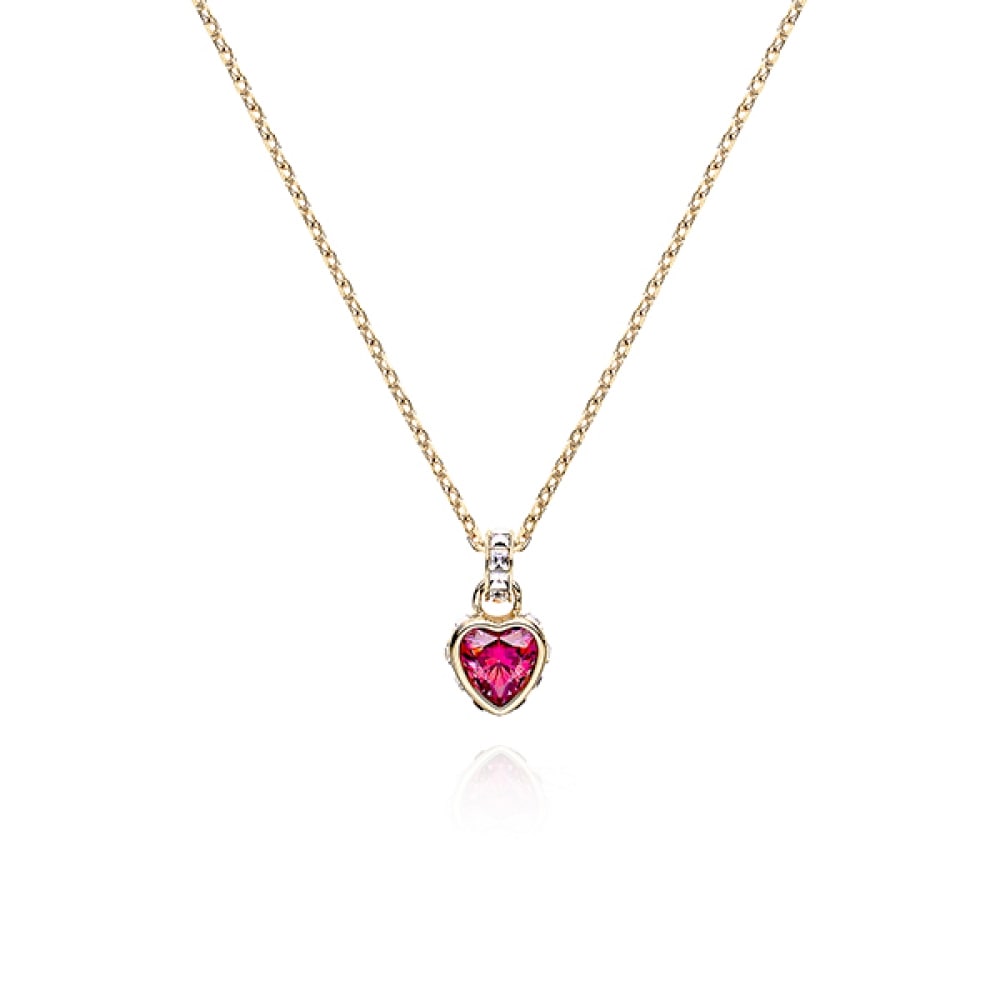 スワロフスキー 5648750 クロマハートレッドスタッドネックレス 15,866円