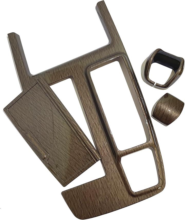 新型 アルファード 40系 ヴェルファイア パーツ アクセサリー 内装 カスタム シフトパネルカバー セット(木目調, シフトパネルカバー・シフトノブカバー (ガソリン車専用))