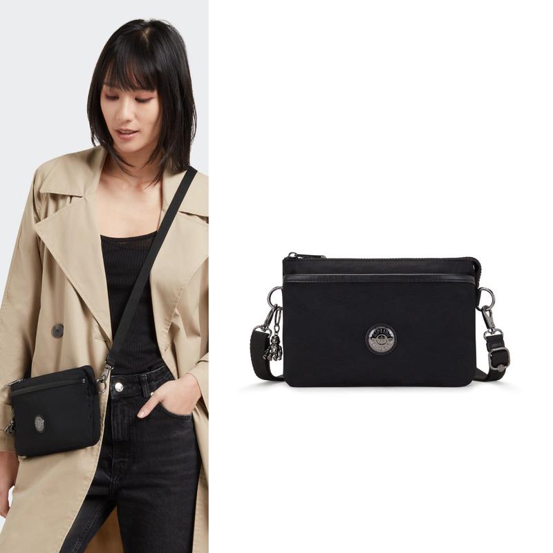 [本社公式] ブラッククロスバッグ 携帯電話バッグ リリ KOABS09 EDBK