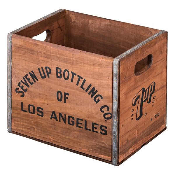 ウッドボックスLサイズ ブラウン W40×D30×H32 LFS-478