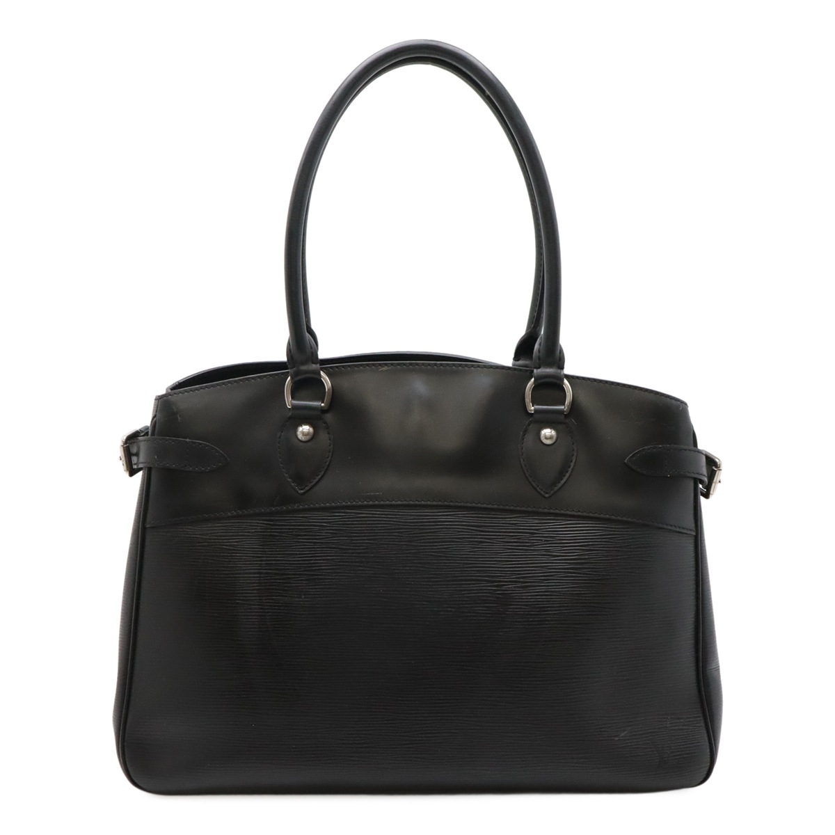 エピ パッシィGM トートバッグ ショルダーバッグ セミショルダー 肩掛け レザー ノワール 黒 ブラック M5925