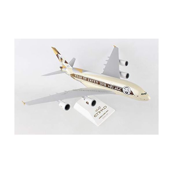 Daron Skymarks Etihad A380 1/200 Zayed， Ethiad 並行輸入品