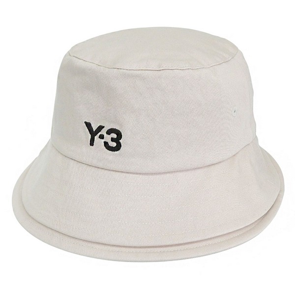 ワイスリー 帽子 レディース ハット OSFW W56cm コットン ベージュ Y-3 STRP B HAT JM9039TAWOMEN Y-3