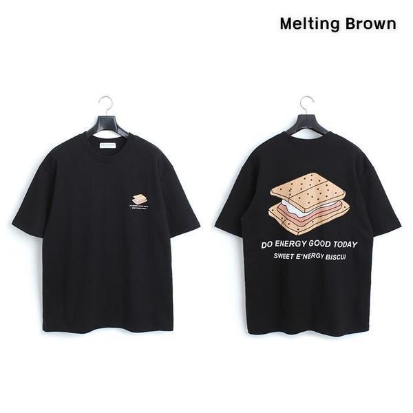 メンズ半袖Tシャツ夏半袖Tシャツ bk3