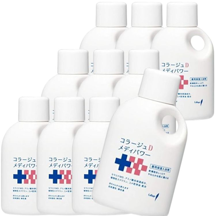 10個セット 持田ヘルスケア コラージュD メディパワー入浴剤 500ml 保湿入浴剤