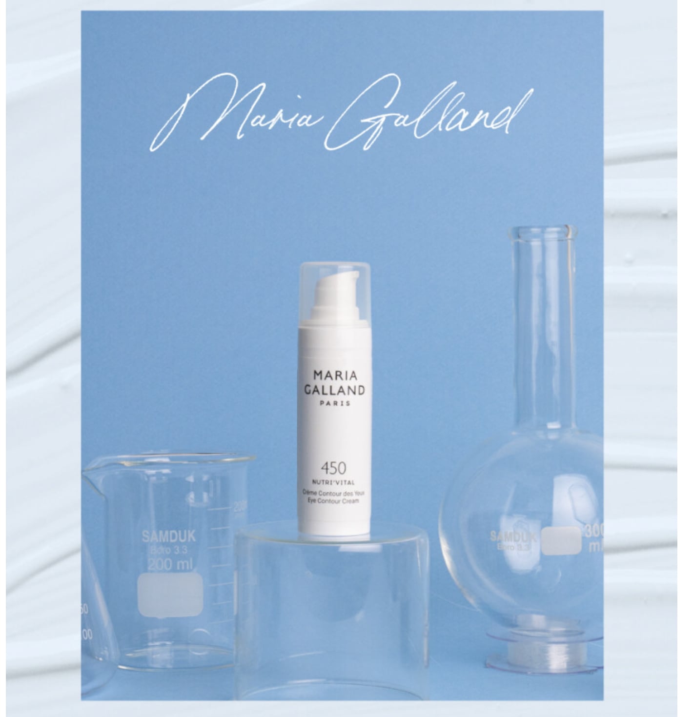 【フランスプレミアム化粧品】マリア ガラン ヌトリバイタル アイコンツアー クリーム 450番 30ml+ マスクパックをプレゼント