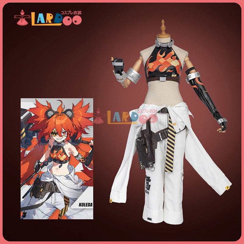 [数量限定] ゼンレスゾーンゼロ ゼンゼロ ZZZ 白祇重工 クレタ ベロボーグ コスチューム コスプレ衣装/靴