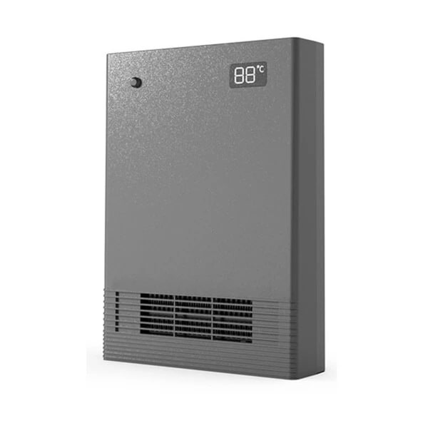 セラミックヒーター 暖房 暖かい YA-S1228SGM H グレー