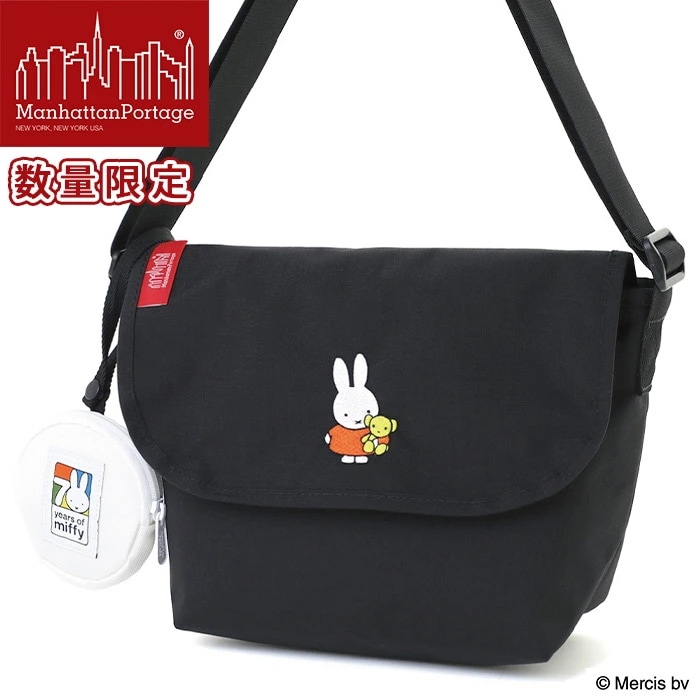 ショルダーバッグ 限定モデル 2025 春夏 新作 ミッフィー メッセンジャーバッグ B5 SM W/ DIVIDER MAGNET MIFFY 70TH MP1605JRBPDMGNTMF70