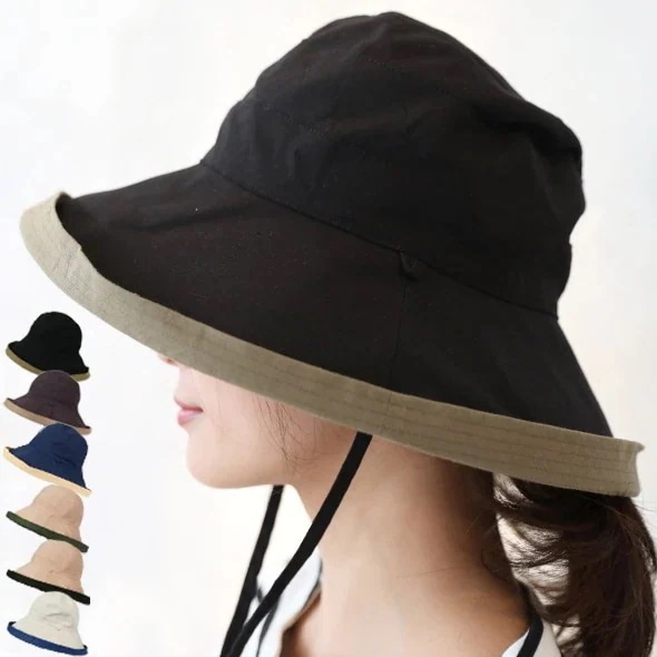 帽子 紫外線 ハット 大きい 日焼け防止 UV対策 日傘ハット UV 運動会 日よけ リバーシブル あごひも付き UVハット 商品番号n15013037 つば広 リバーシブルエッジアップハット