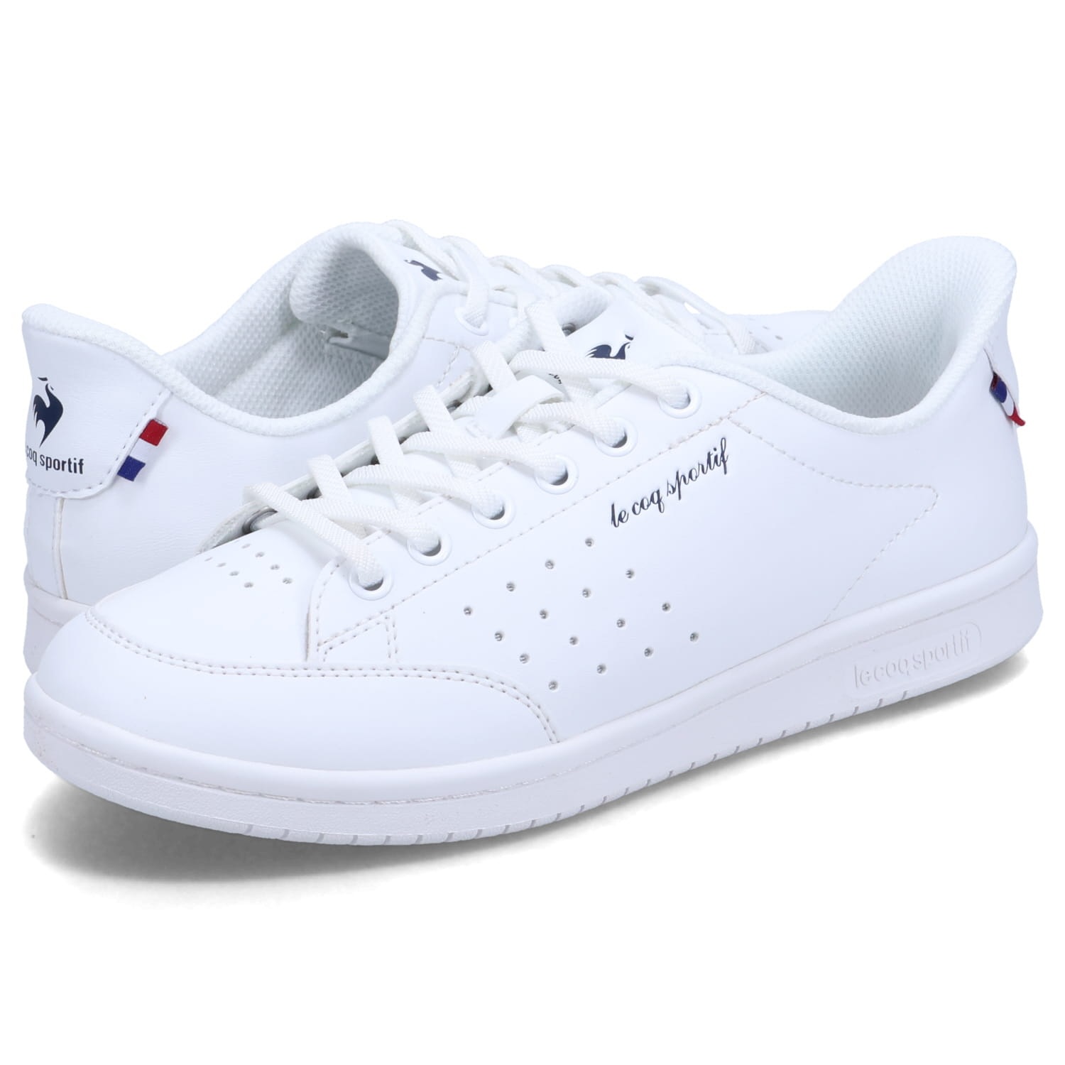 ラ ローラン スニーカー レディース ホワイト 白 QL3XJC06WB