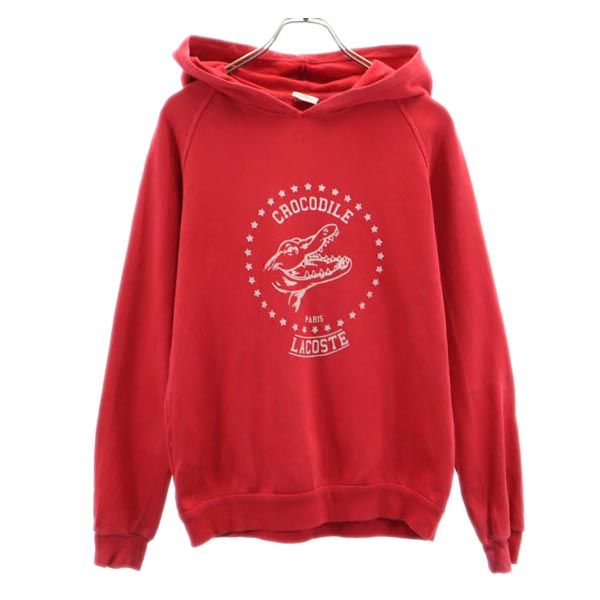 スウェットパーカー 14 赤 裏起毛 メンズ