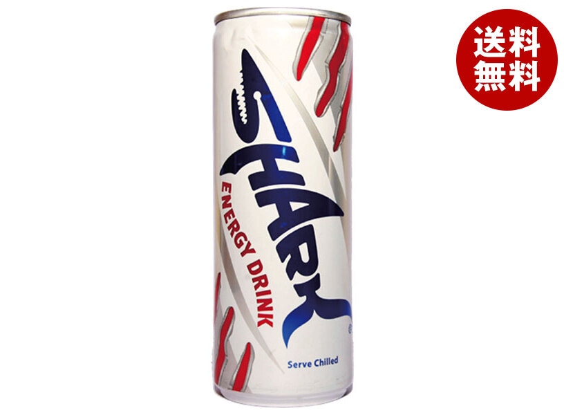 アンタレスコーポレーション SHARK(シャーク) エナジードリンク 250ml缶×24本入×(2ケース)