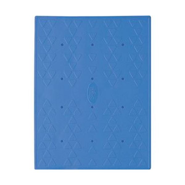 （まとめ）アロン化成 吸着すべり止めマット浴槽内用 C 2836cm ブルー 535-127 1パック（2枚）5セット