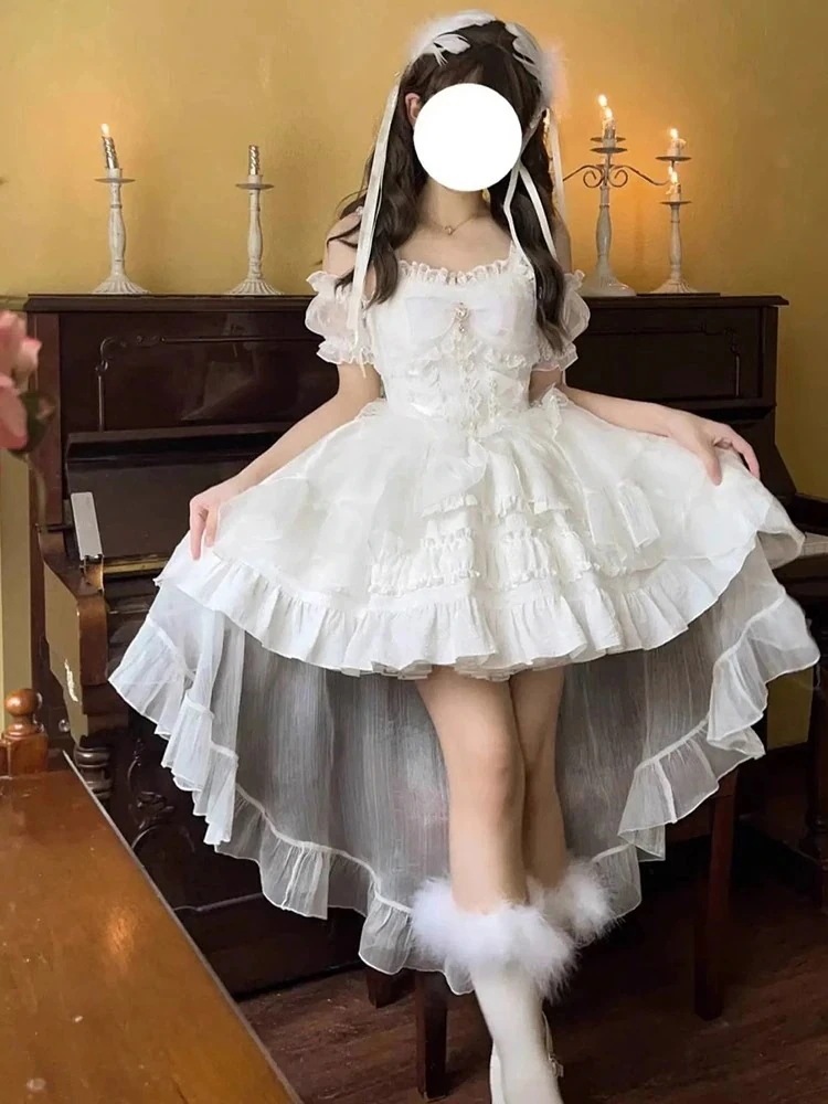 ローズストーリーシュガーガールロリータドレスサスペンダードレスサマードレス