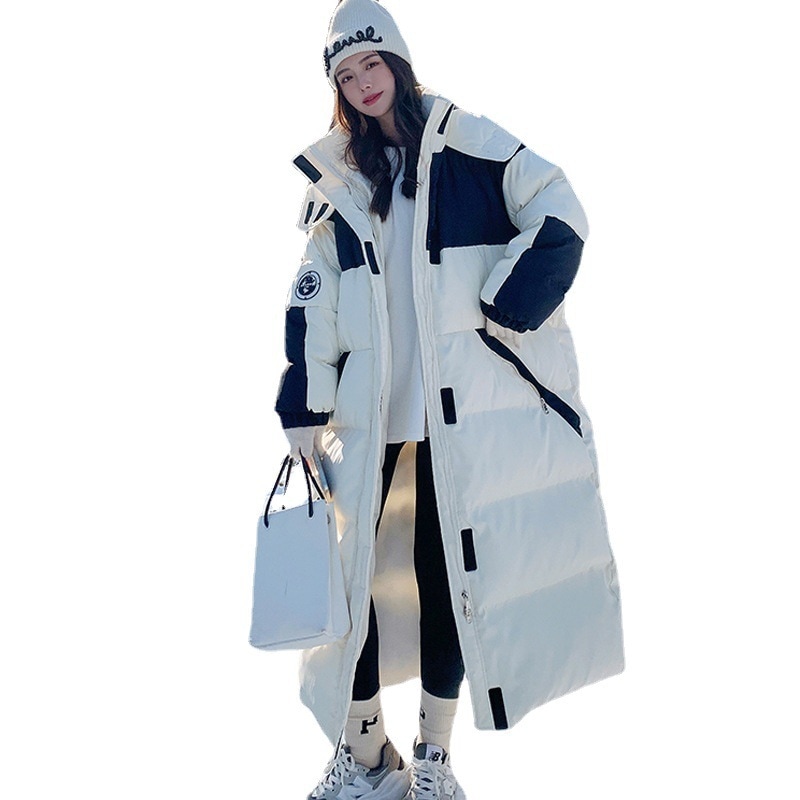 大人気 韓国ファッション ペアルック/ ダウンコート/大きいサイズ/ダウンジャケット/ロングコート/韓国 コート/レディース服/コットン0123-810