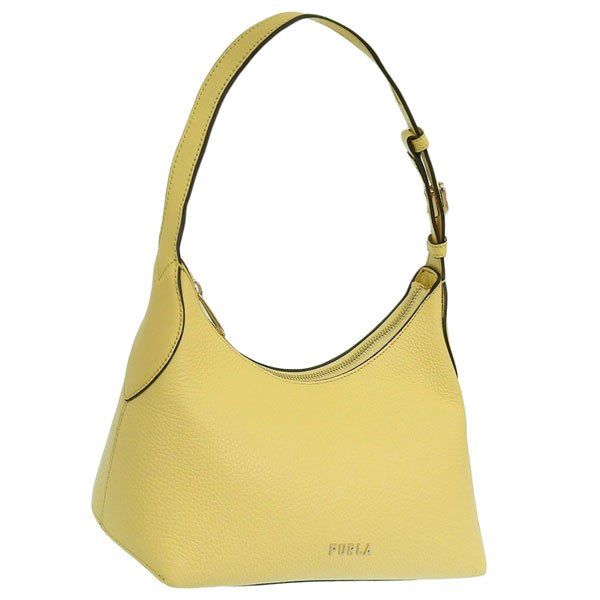 フルラ バッグ レディース ハンドバッグ アウトレット レザー イエロー ダナエ Sサイズ ホーボーバッグ DANAE S HOBO WB00799BX09292373S FURLA