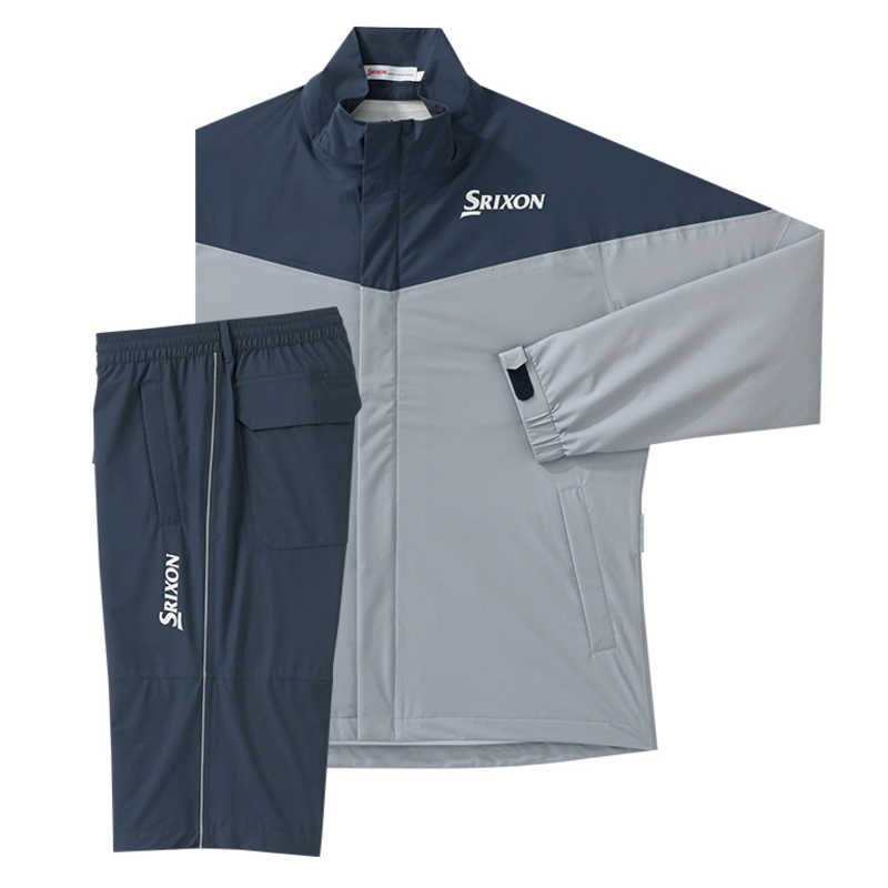 ダンロップ(スリクソン)　レインウエア メンズ MOVE MASTER2 SRIXON (ムーブマスター2 スリクソン) (LLサイズ/グレー)　SMR1000