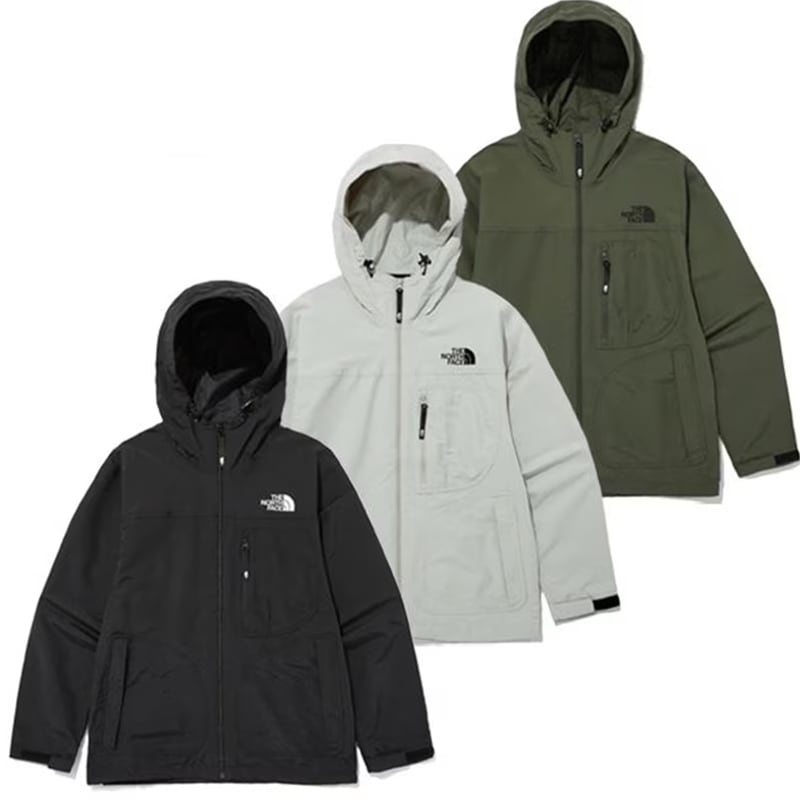 THE NORTH FACE ザノースフェイス ジャケット 登山用 アウトドア ウインドブレーカー ルーズフィット 長袖 CLASSIC CAMPER JACKET NJ3BN58