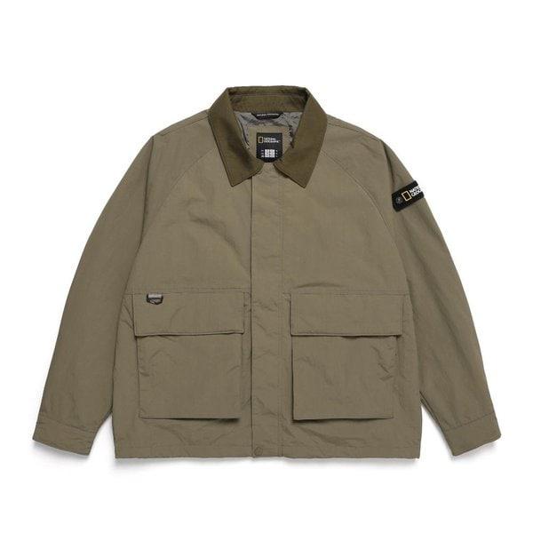 [釜山店] カラー配色アウトポケットハンティングジャケット N243MJP020 873