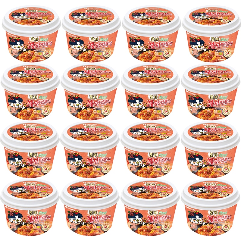 【%OFF】ロゼブルダック CUP ロゼブルダック トッポッキ(183.5g) x 16EA