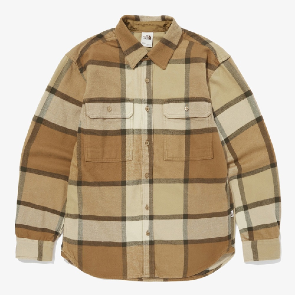 ザノースフェイス NH8LQ70B メンズアロヨフランネルシャツ